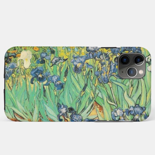 Van Gogh Irises Case-Mate iPhone Hülle (Rückseite (Horizontal))
