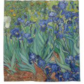 Van Gogh Irises Duschvorhang (Vorderseite)