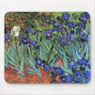 Van Gogh Irises (F608) Vintage Kunstkunst Mousepad