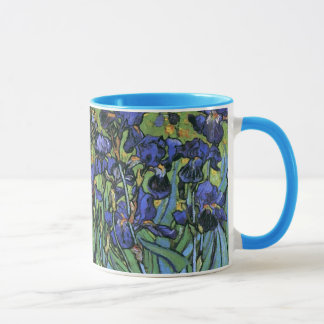 Van Gogh Irises (F608) Vintage Kunstkunst Tasse
