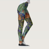 Van Gogh Irises Fine Art Leggings Pants (Rechts)