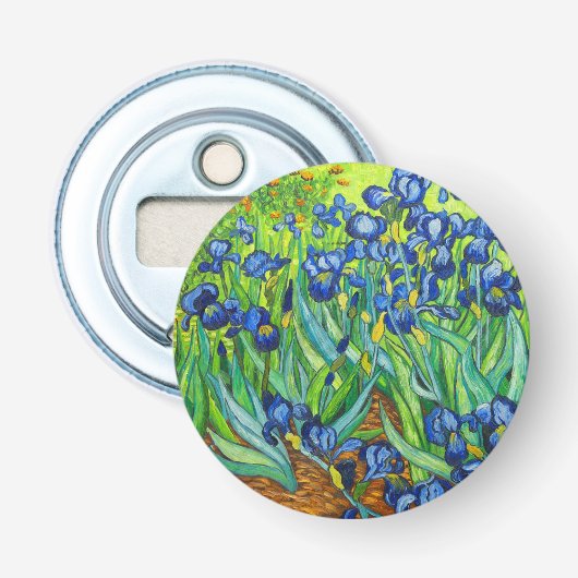 Van Gogh Irises Flaschenöffner (Vorderseite)