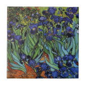 Van Gogh Irises Fliese (Vorderseite)