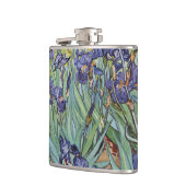 Van Gogh Irises Impressionist Painting Flachmann (Links)