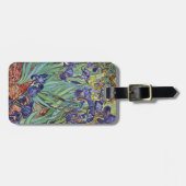 Van Gogh Irises Impressionist Painting Gepäckanhänger (Vorderseite horizontal)