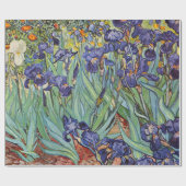 Van Gogh Irises Impressionist Painting Geschenkpapier (Flach)