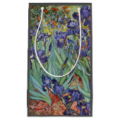 Van Gogh Irises Impressionist Painting Kleine Geschenktüte (Vorderseite)