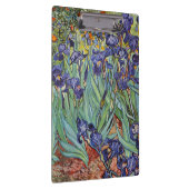 Van Gogh Irises Impressionist Painting Klemmbrett (Rechts)