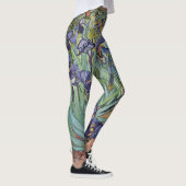 Van Gogh Irises Impressionist Painting Leggings (Rechts)