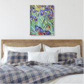 Van Gogh Irises Impressionist Painting Leinwanddruck (Insitu (Schlafzimmer))