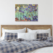 Van Gogh Irises Impressionist Painting Leinwanddruck (Insitu (Schlafzimmer))