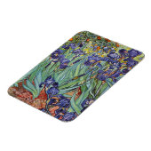 Van Gogh Irises Impressionist Painting Magnet (Linke Seite)