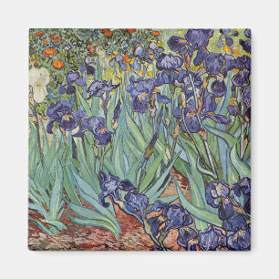 Van Gogh Irises Impressionist Painting Magnet