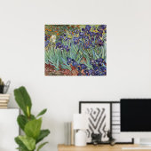 Van Gogh Irises Impressionist Painting Poster (Heimbüro)