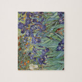 Van Gogh Irises Impressionist Painting Puzzle (Vertikal)
