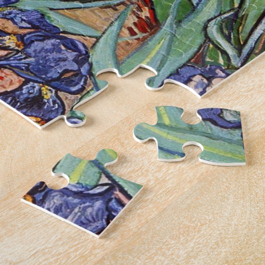 Van Gogh Irises Impressionist Painting Puzzle (Seite)