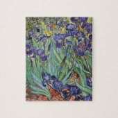 Van Gogh Irises Impressionist Painting Puzzle (Vertikal)