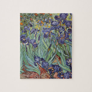 Van Gogh Irises Impressionist Painting Puzzle