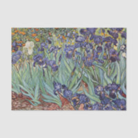 Van Gogh Irises Impressionist Painting