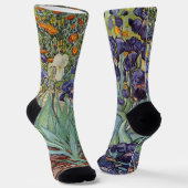 Van Gogh Irises Impressionist Painting Socken (Gewinkelt)