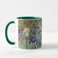Van Gogh Irises Impressionist Painting
