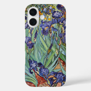 Van Gogh Irises Impressionistisches Gemälde iPhone 16 Hülle