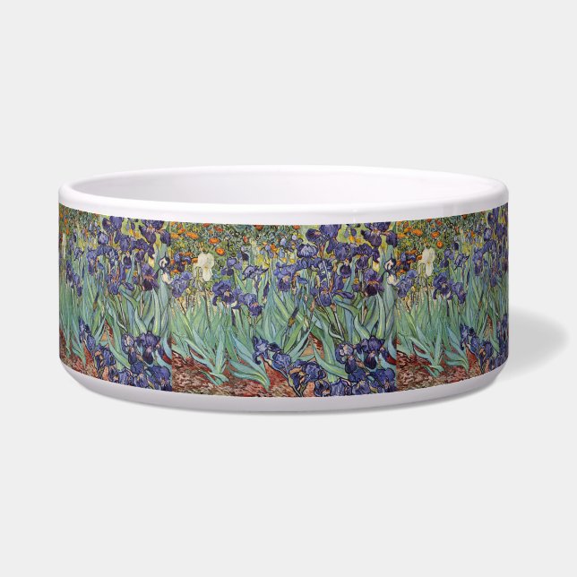 Van Gogh Irises Impressionistisches Gemälde Napf (Vorderseite)