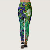 Van Gogh Irises in St. Remy Leggings (Rückseite)