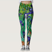 Van Gogh Irises in St. Remy Leggings (Vorderseite)
