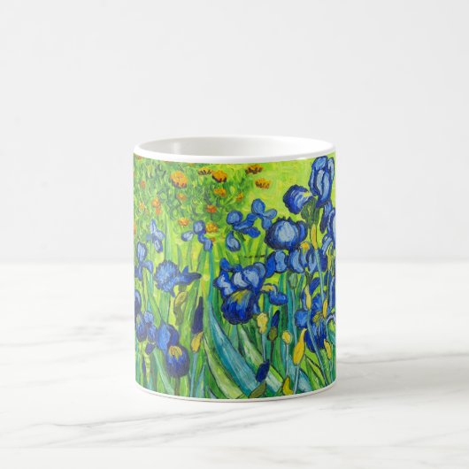Van Gogh Irises Kaffeetasse (Mittel)