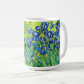 Van Gogh Irises Kaffeetasse (VorderseiteRechts)