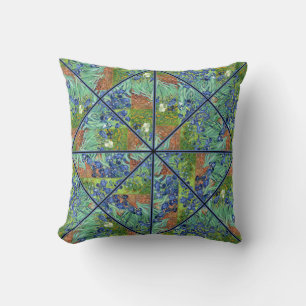 Van Gogh Irises Kaleidoskop Kissen