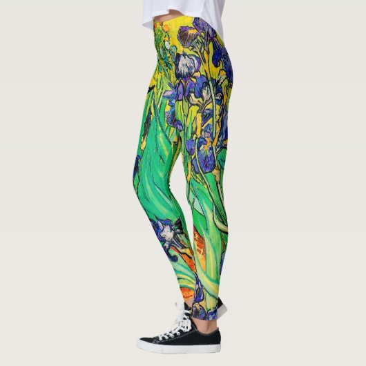 Van Gogh Irises/Lila/St. Remy Leggings (Links)