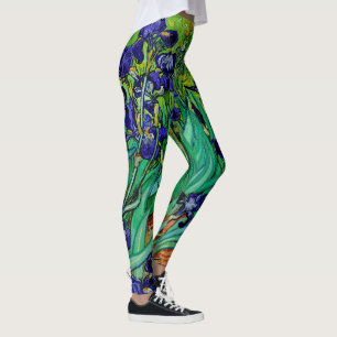 Van Gogh Irises/Lila/St. Remy Leggings