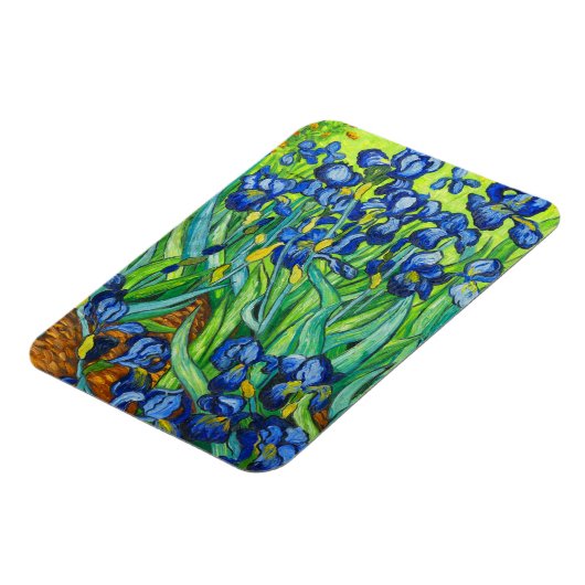 Van Gogh Irises Magnet (Linke Seite)