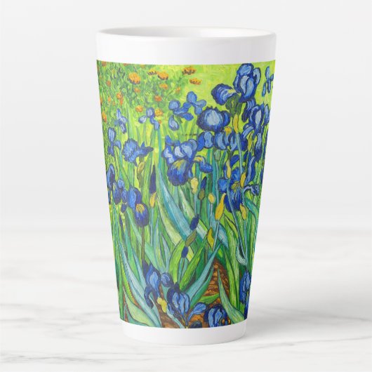 Van Gogh Irises Milchtasse (Vorderseite)