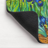 Van Gogh Irises Mousepad (Ecke)