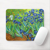 Van Gogh Irises Mousepad (Mit Mouse)
