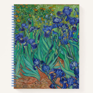 Van Gogh Irises Notebook Notizblock