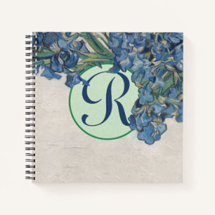 Van Gogh Irises Notebook Notizblock