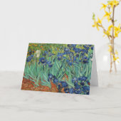 Van Gogh Irises, Notecard Karte (Gelbe Blume)