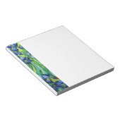 Van Gogh Irises Notizblock (angewinkelt)