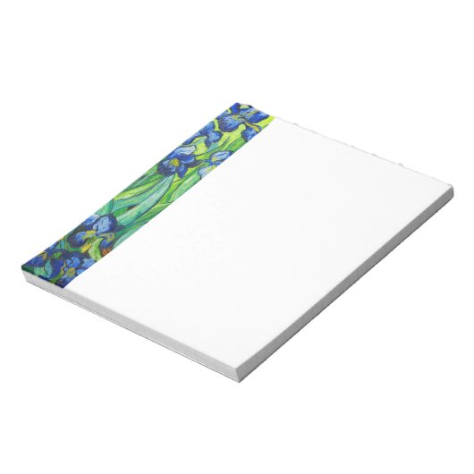 Van Gogh Irises Notizblock (Rotiert)
