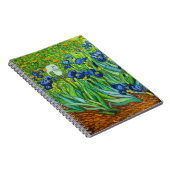 Van Gogh Irises Notizblock (Rechte Seite)