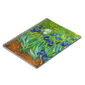 Van Gogh Irises Notizblock (Linke Seite)