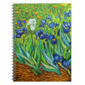 Van Gogh Irises Notizblock (Vorderseite)
