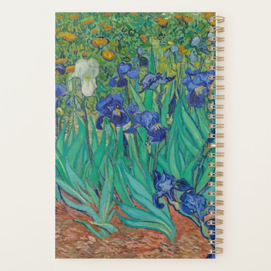 Van Gogh Irises Planer (Rückseite)