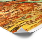 Van Gogh Irises Poster (Ecke)