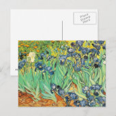 Van Gogh Irises Postkarte (Vorne/Hinten)