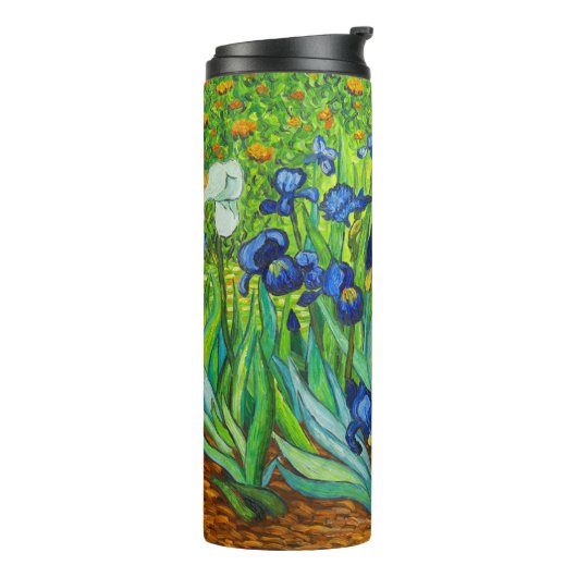 Van Gogh Irises Thermosbecher (Nach links gedreht)